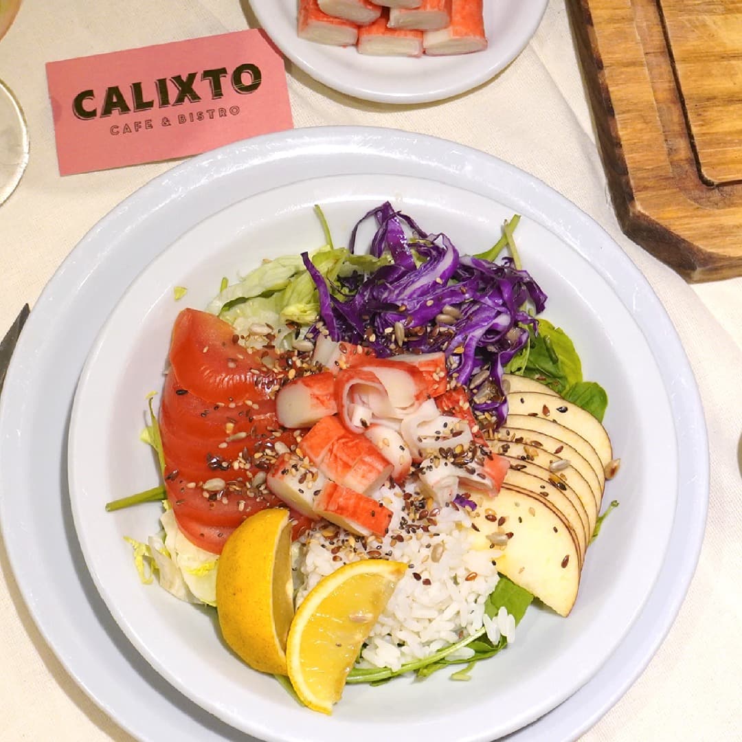 Imagen de plato servido por Calixto